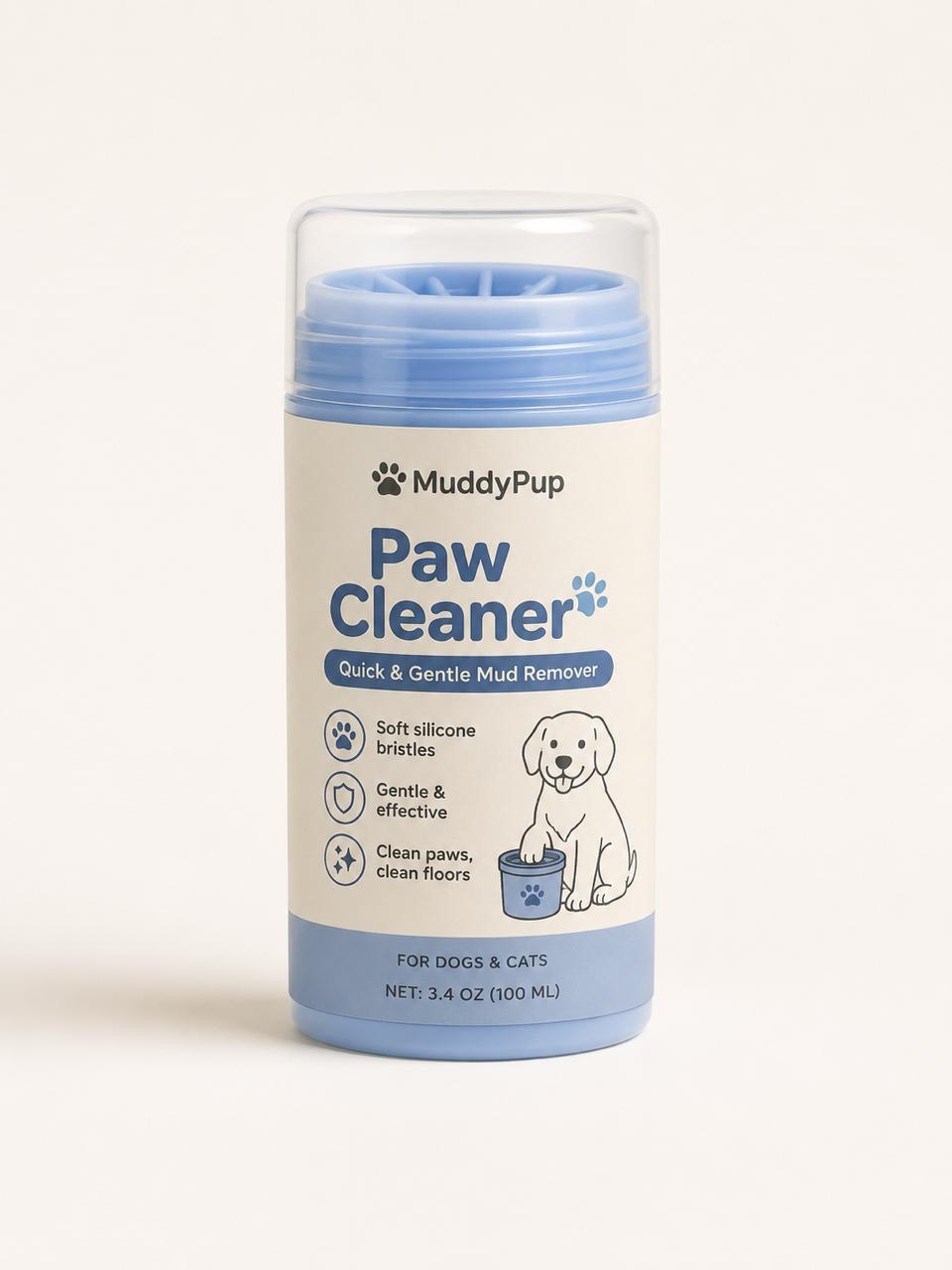 MuddyPup™ Paw Cleaner – Quick & Gentle Mud Remover